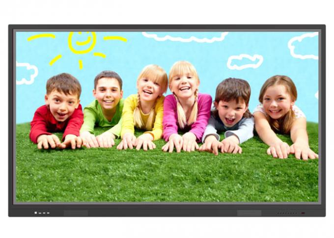 Class Multimedia 4k Touch Screen Monitor , Interactive Whiteboard For Kids