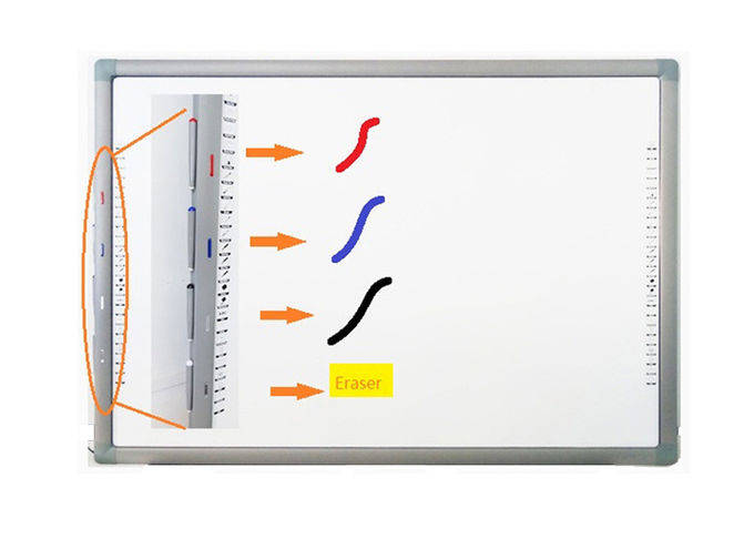 Multi Touch Whiteboard Electronic Smart Board , Touch Screen Board For Schools
