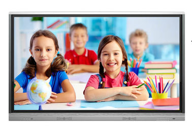 China Large  Smart TV Interactive Touch Screen All In One High Resolution For Teaching factory