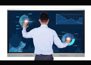 China Ultra Thin IR Interactive Touch Screen Monitor Digital Display 3D Graphic Display factory