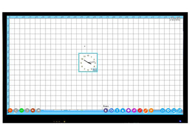 China Dual System Touch Screen Interactive Whiteboard 65 Inch 1920 × 1080 Resolution factory