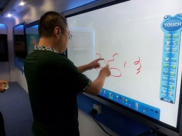 China Office Interactive Touch Screen Tv , Large Touch Screen Computer Monitor Elegant Design factory